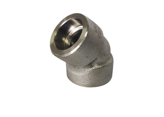 Forged 45° Elbow 9000# S31254 Socket Pipe Fitting